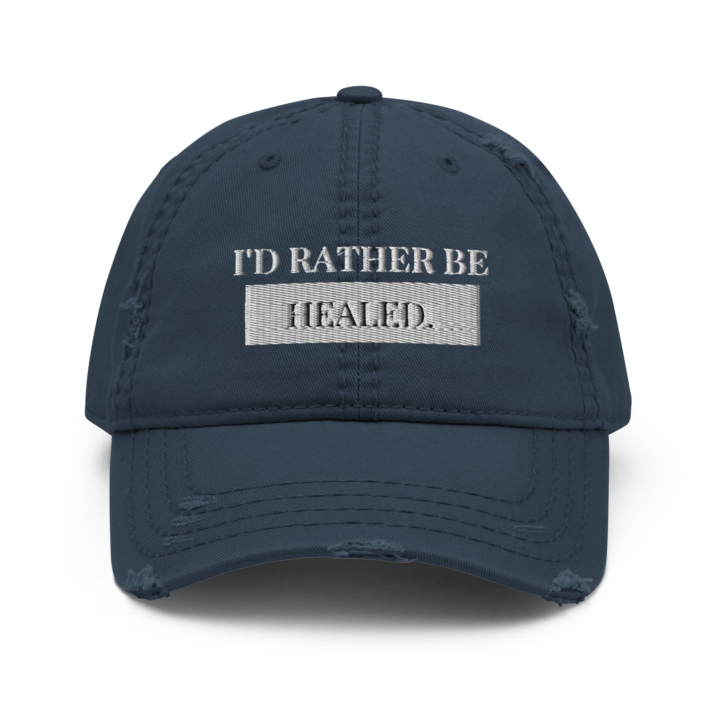 Healed Distressed Hat