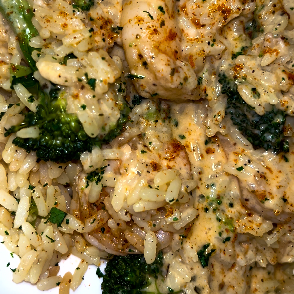The Garlic Butter Rice, Shrimp, & Broccoli Recipe