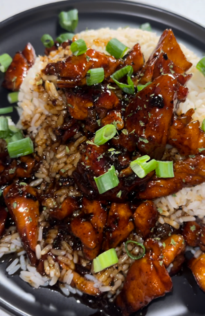 The Bourbon Chicken & Rice